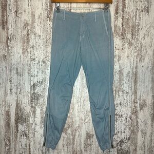 MOTHER The Misfit Crop On The Island lightweight cotton/linen pants size 25
